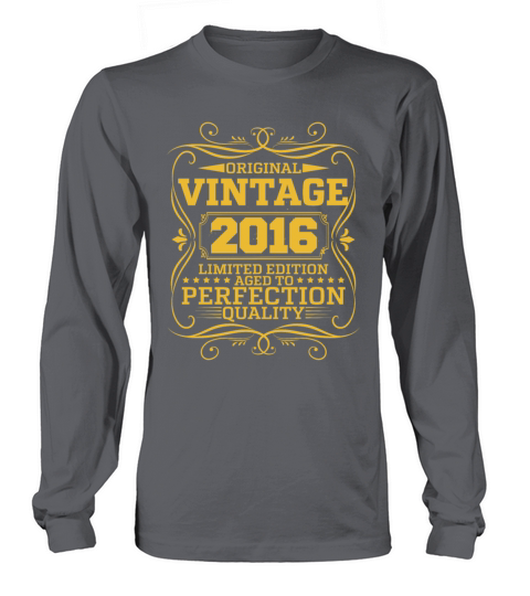 Vintage 2016 Original Limited Edition Long sleeved Unisex