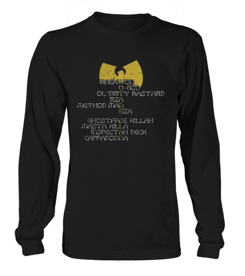 Wu Tang Clan Long sleeved Unisex