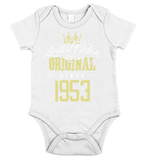 1953 limited edition Short Sleeve Baby One-Piece