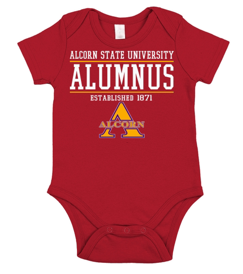 Alcorn State University Alumnus Short Sleeve Baby One-Piece