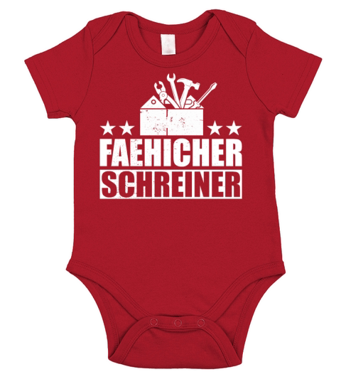 Amish Carpenter Faehicher Schreiner Short Sleeve Baby One-Piece