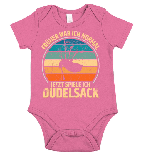 Bagpipe Bagpiper Gift Short Sleeve Baby One-Piece