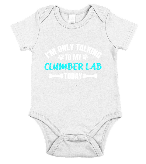 Clumber Lab Owner Short Sleeve Baby One-Piece