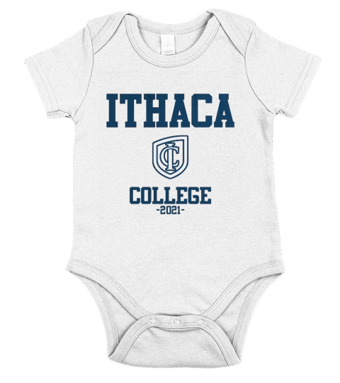 ITHACA COLLEGE CLASS OF 2021 Short Sleeve Baby One-Piece
