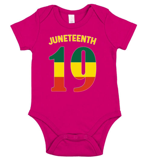 Juneteenth Ancestors Black Pride African American Short Sleeve Baby One-Piece