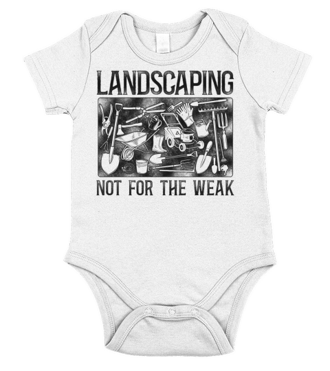 Landscaper Landscaping Landscape Short Sleeve Baby One-Piece