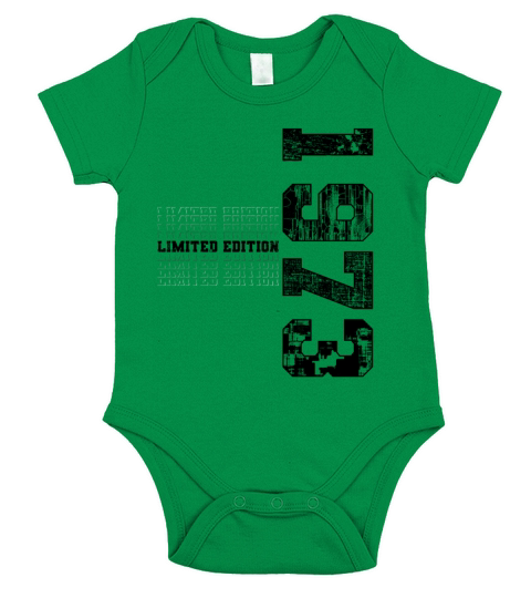 Limited Edition 1973 Vintage 1973 Birthday Gift Short Sleeve Baby One-Piece