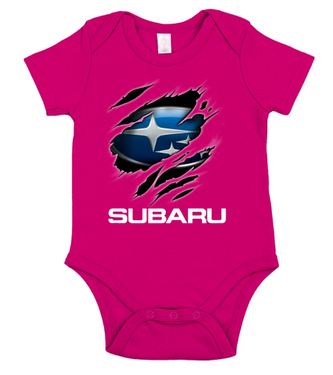 LIMITTED EDITION SUBARU Short Sleeve Baby One-Piece