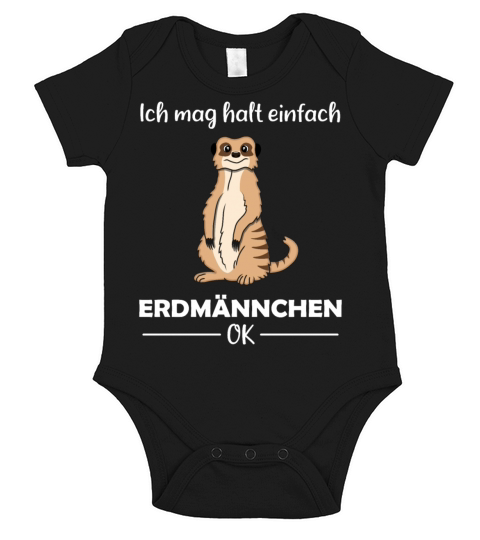 Meerkat Lovers Funny Quote Gift Short Sleeve Baby One-Piece
