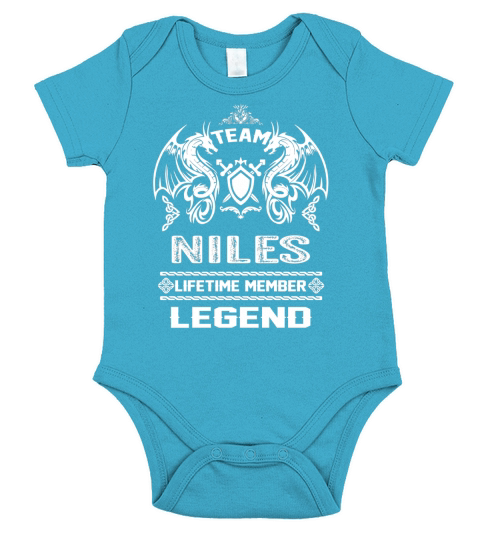 NILES team lifetime member legend Short Sleeve Baby One-Piece