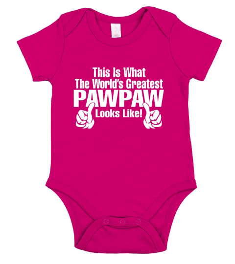 pawpaw shirts Short Sleeve Baby One-Piece