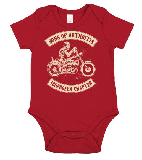 SON OF ARTHRITIS IBUPROFEN CHAPTER Short Sleeve Baby One-Piece
