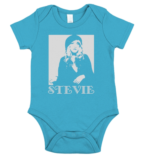 Stevie Nicks Fan Short Sleeve Baby One-Piece