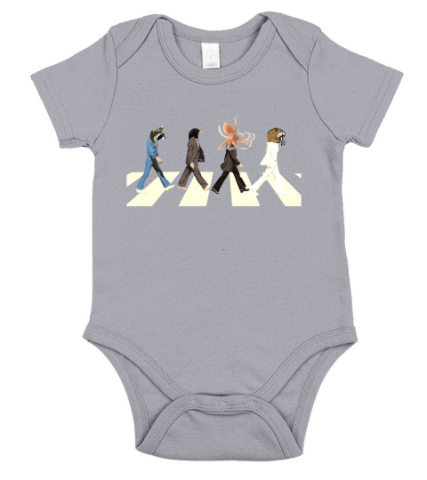 The Beatles Abby Road Short Sleeve Baby One-Piece