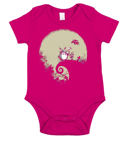 Totoro Short Sleeve Baby One-Piece