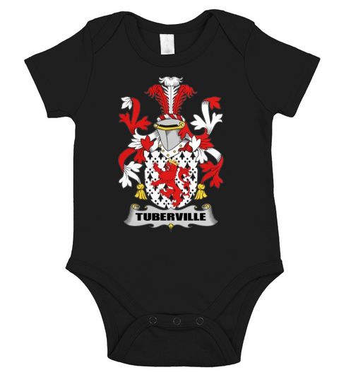 Tuberville Family Crest Irish Family Crests II Short Sleeve Baby One-Piece