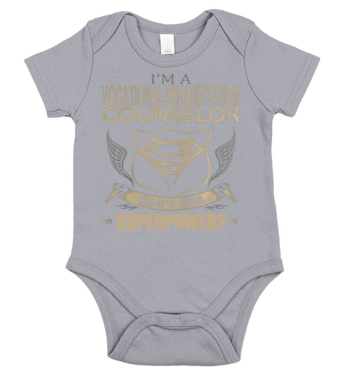 VOCATIONAL REHABILITATION COUNSELOR Short Sleeve Baby One-Piece