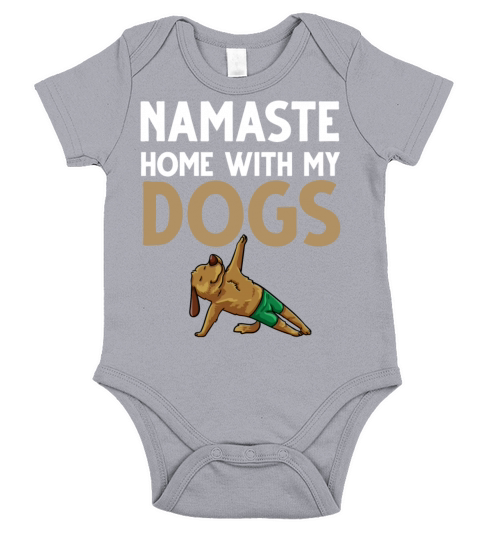 Yoga Dog Beginner Workout Poses Quotes Meditation Short Sleeve Baby One-Piece