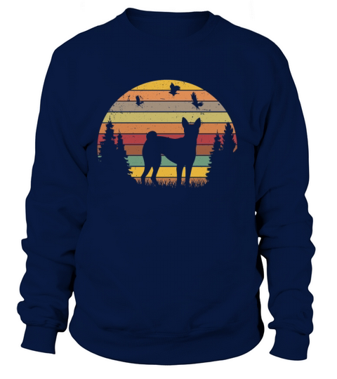 Basenji Retro Congo Terrier Vintage Sweatshirt Unisex