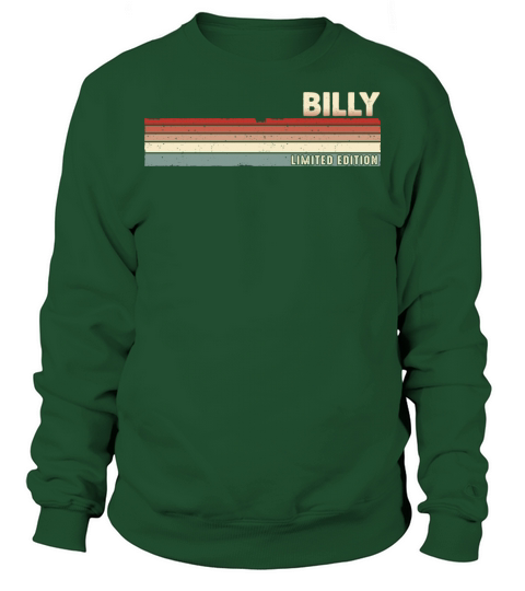 Billy - Funny Retro Vintage Name 80s 90s Sweatshirt Unisex