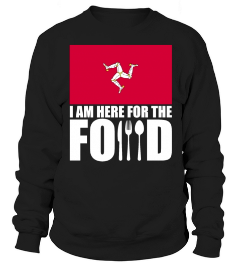 Isle Of Man flag souvenir food travel Sweatshirt Unisex