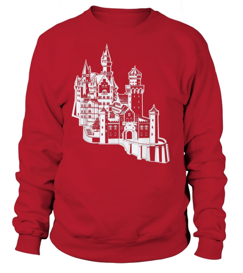 Neuschwanstein Castle Visit Germany T-Shirt Trip Europe Gift Sweatshirt Unisex