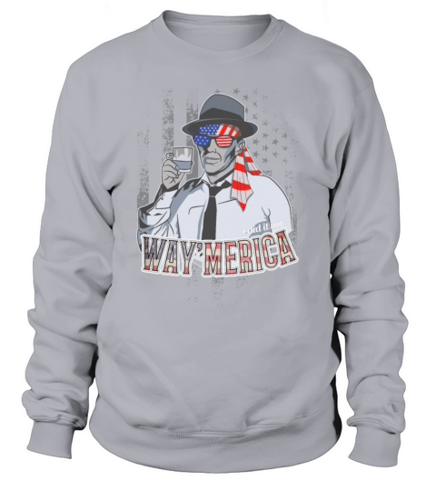 old blue eyes my waymerica 4th of july gift Sweatshirt Unisex