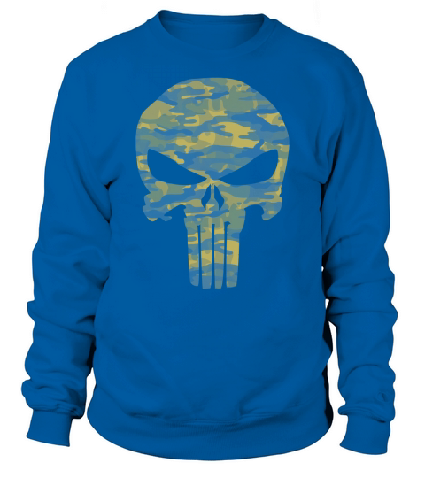 Punisher-Schädeltarnung Sweatshirt Unisex
