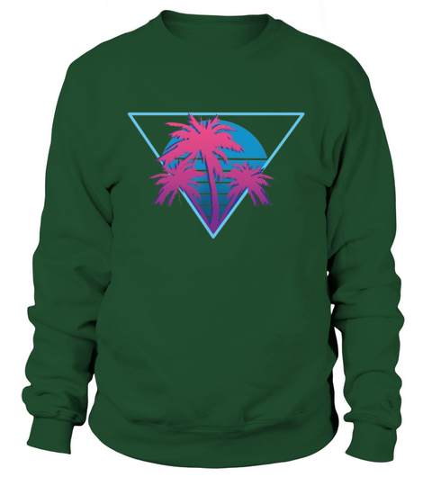 Retro 80s Vaporwave Synthwave Aesthetic 1980s Style Gift Sweatshirt Unisex