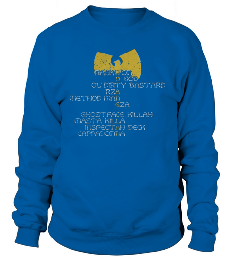 Wu Tang Clan Sweatshirt Unisex