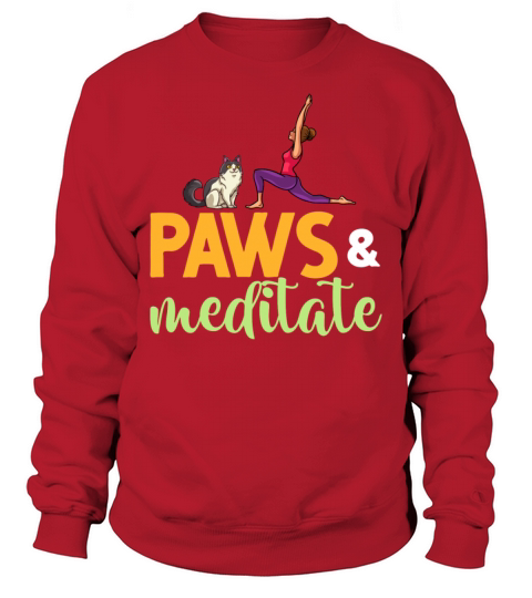 Yoga Cat Beginner Workout Poses Quotes Meditation Sweatshirt Unisex