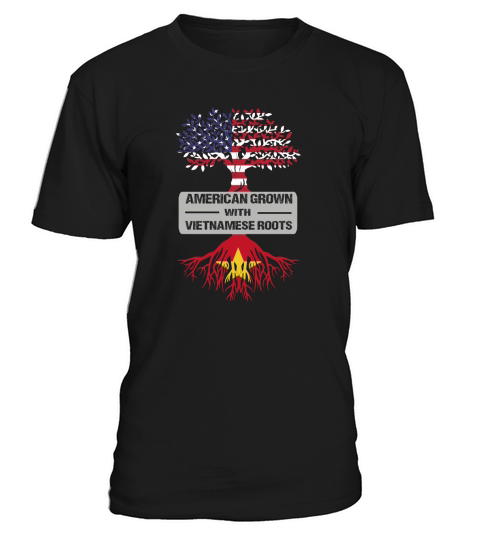 American Grown With Vietnamese Roots T-Shirt Unisex