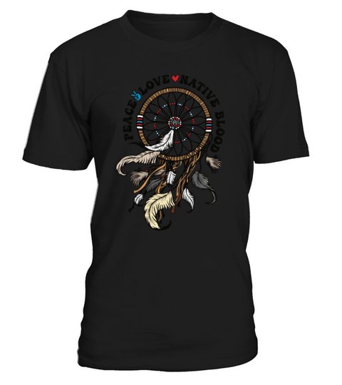 Native American Heritage Month Peace Love Native T-Shirt Unisex