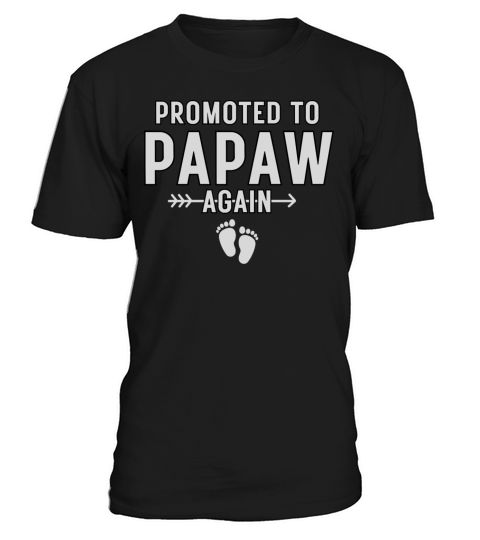 Promoted To Papaw Again Vintage T-Shirt Unisex