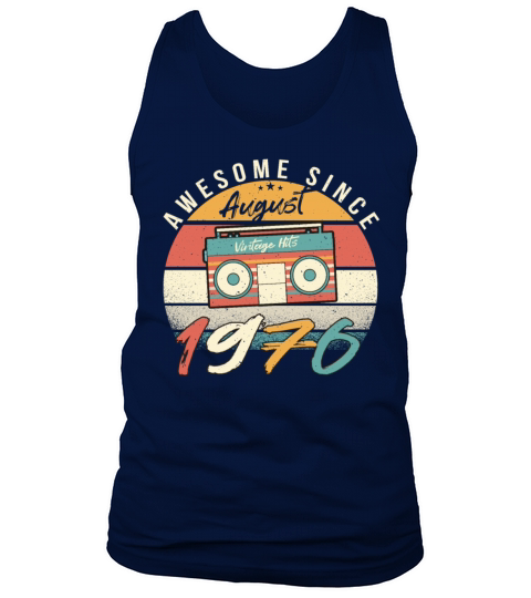 1976 July Vintage Tank Top Unisex