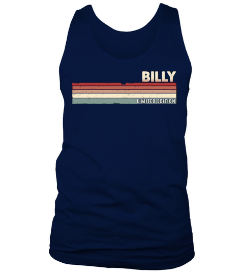 Billy - Funny Retro Vintage Name 80s 90s Tank Top Unisex