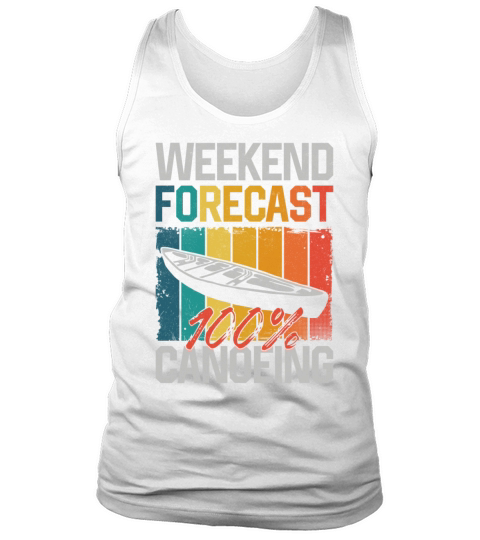 Canoe Canoeing Vintage Retro Tank Top Unisex