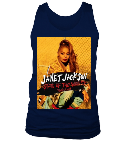 Janet Jackson state of the world Tank Top Unisex
