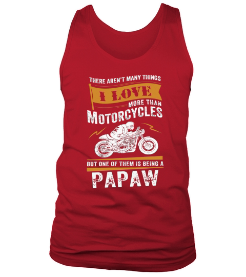 MOTORCYCLES PAPAW Tank Top Unisex