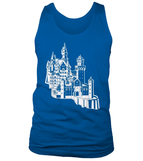 Neuschwanstein Castle Visit Germany T-Shirt Trip Europe Gift Tank Top Unisex