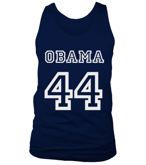 President Barack Obama 44 Shirt Faux Jersey 44th US America Tank Top Unisex