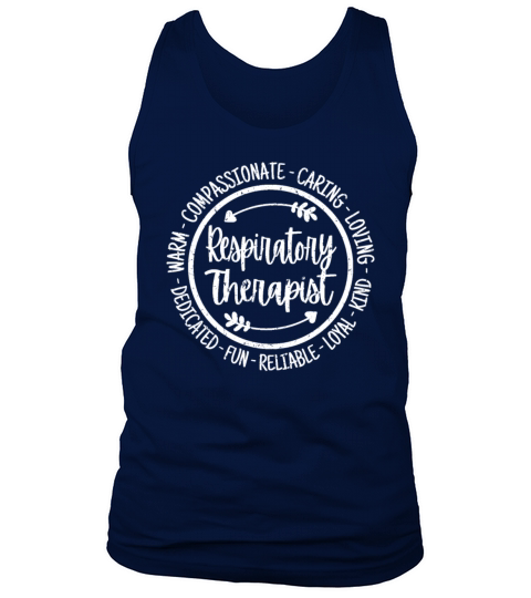 Respiratory Therapist Lung Healthcare Worker Tank Top Unisex