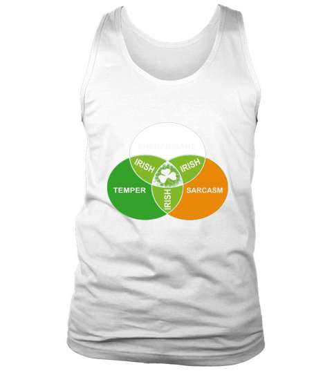 Shenanigans Irish Temper Sarcasm Tank Top Unisex