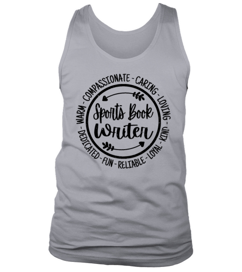 Sports Book Writer Vintage Gift Tank Top Unisex