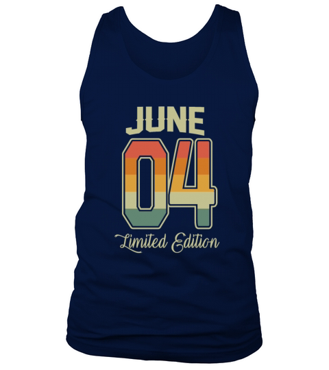 Vintage 18th Birthday June 2004 Sports Gift Tank Top Unisex