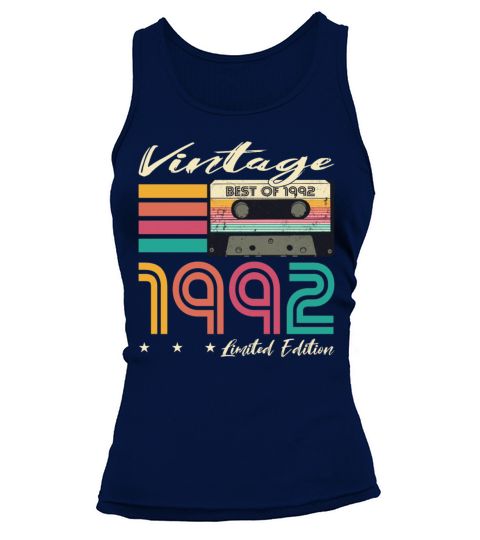 30th birthday vintage 1992 limited edition Tank top Woman