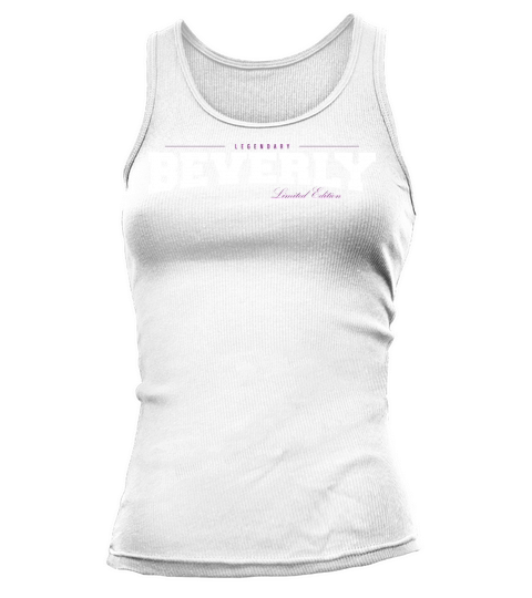 Beverly Name Limited Edition Funny Retro Vintage Tank top Woman