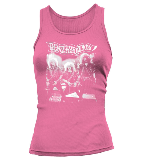 Destruction band tshirt Tank top Woman