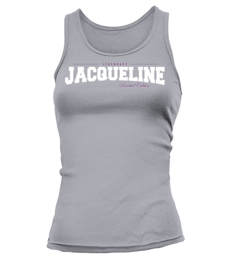 Jacqueline Name Limited Edition Fun Retro Vintage Tank top Woman