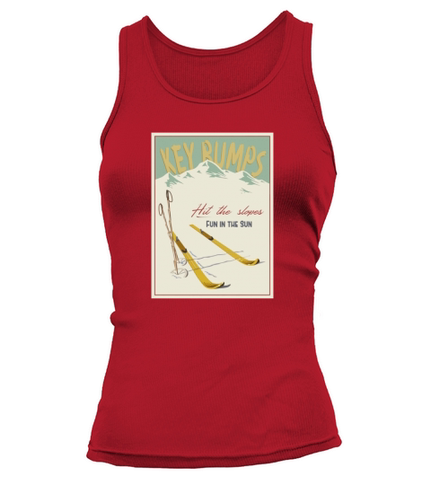 Key Bumps - Hit The Slopes Tank top Woman